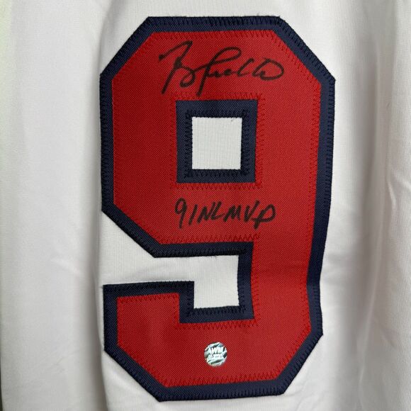 Terry Pendleton Atlanta Braves Autographed Jersey, Size XL, Authentic AWM Cert. - Picture 4 of 13